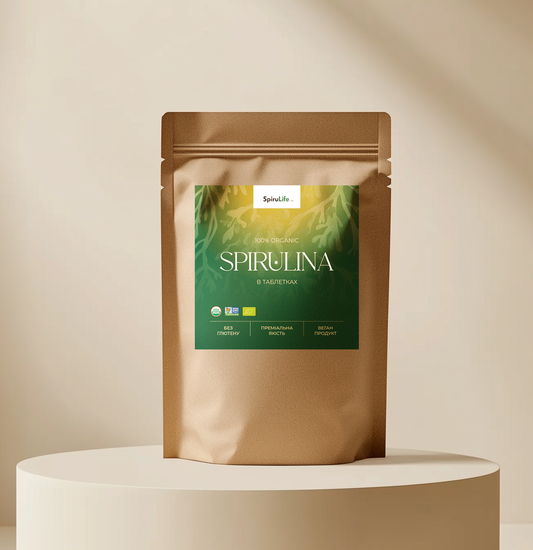 SpiruLife™ спіруліна в таблетках